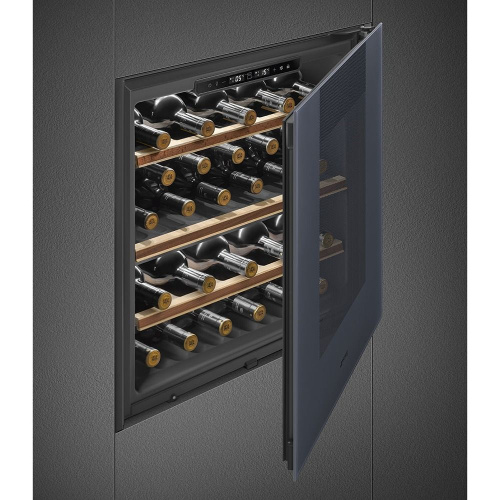 Встраиваемый винный шкаф Smeg CVI129G