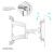 Кронштейн ONKRON M6L WHITE