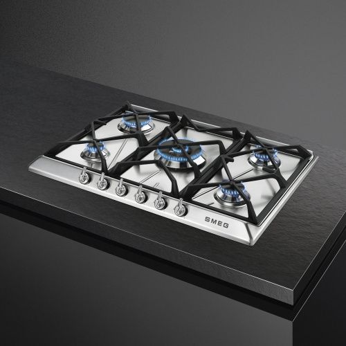 Встраиваемая газовая панель SMEG SR975XGH