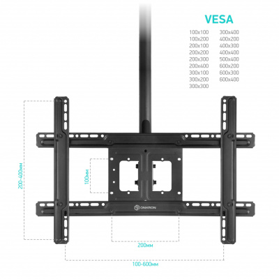 Кронштейн ONKRON N1L BLACK
