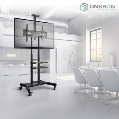 Мобильная стойка ONKRON на 1 ТВ TS1881 BLACK