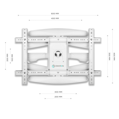 Кронштейн ONKRON M6L WHITE