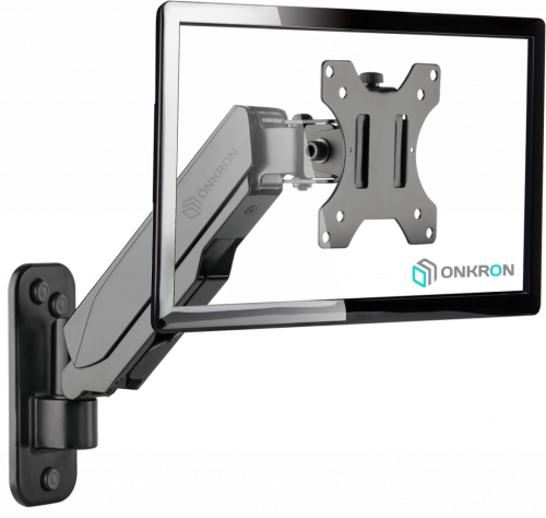 Кронштейн НАСТЕННЫЙ для монитора ONKRON G120 BLACK
