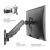 Кронштейн НАСТЕННЫЙ для монитора ONKRON G120 BLACK